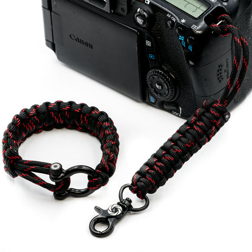 "Venom" Camera Strap System Black Hardware - Osiris & Co.